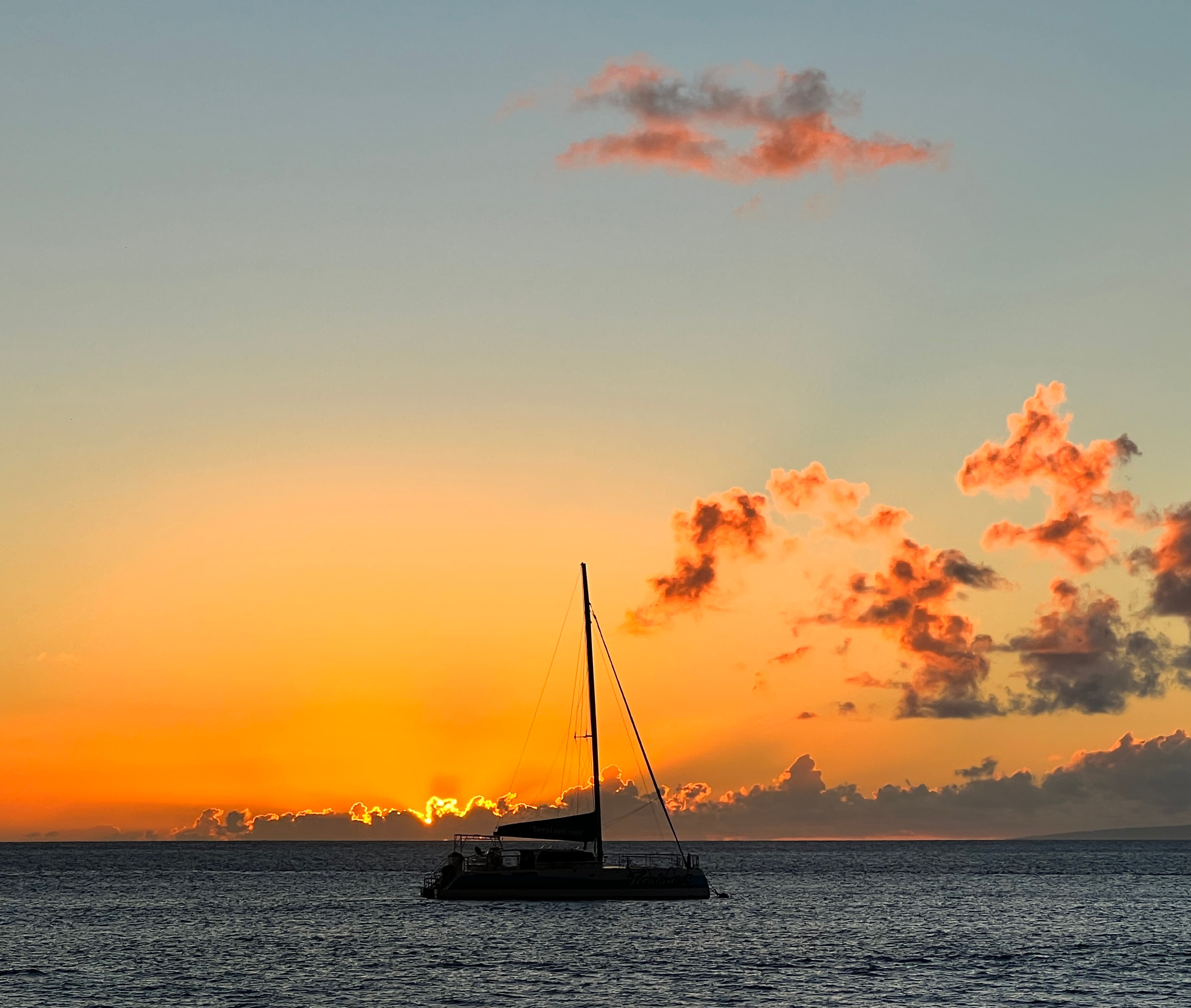 sunset ocean